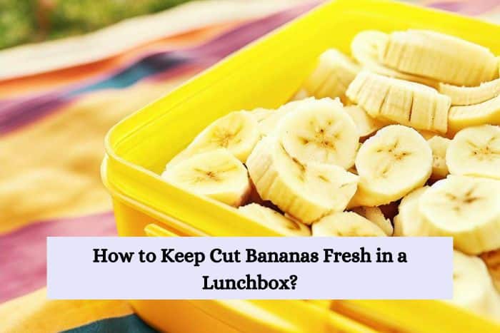 A colorful assortment of freshly sliced bananas in a lunchbox